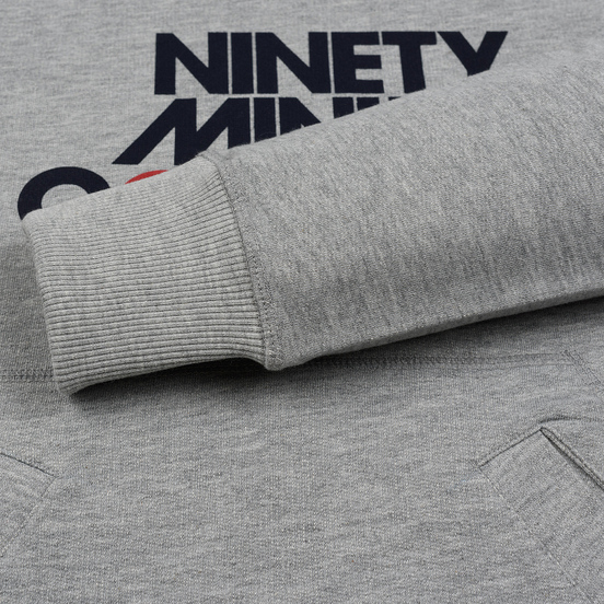 Мужская толстовка Peaceful Hooligan Ninety Minute Hoodie Marl Grey