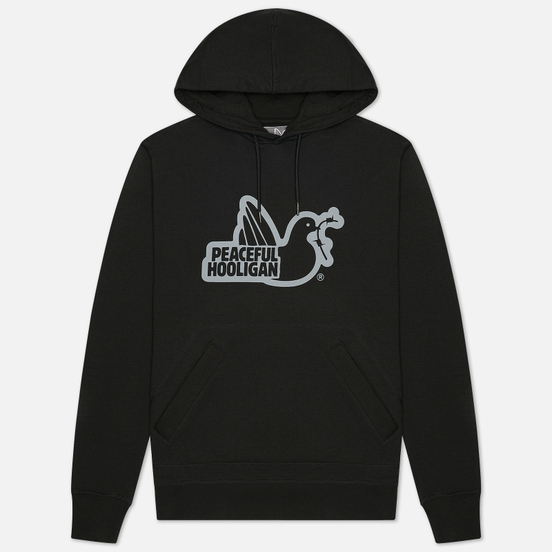 Мужская толстовка Peaceful Hooligan Outline Dove Hoodie Black