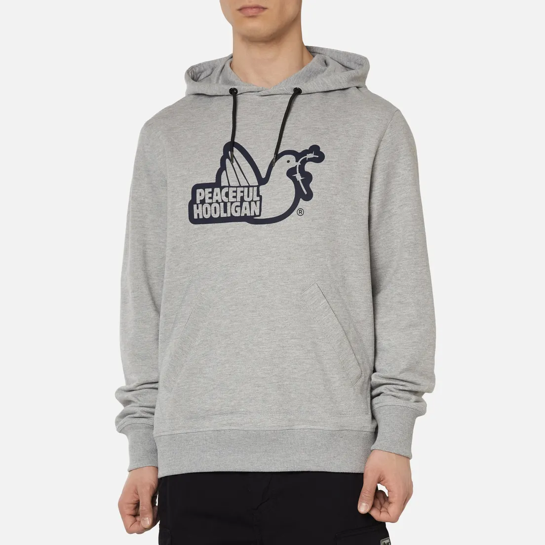 Peaceful Hooligan Мужская толстовка Outline Dove Hoodie