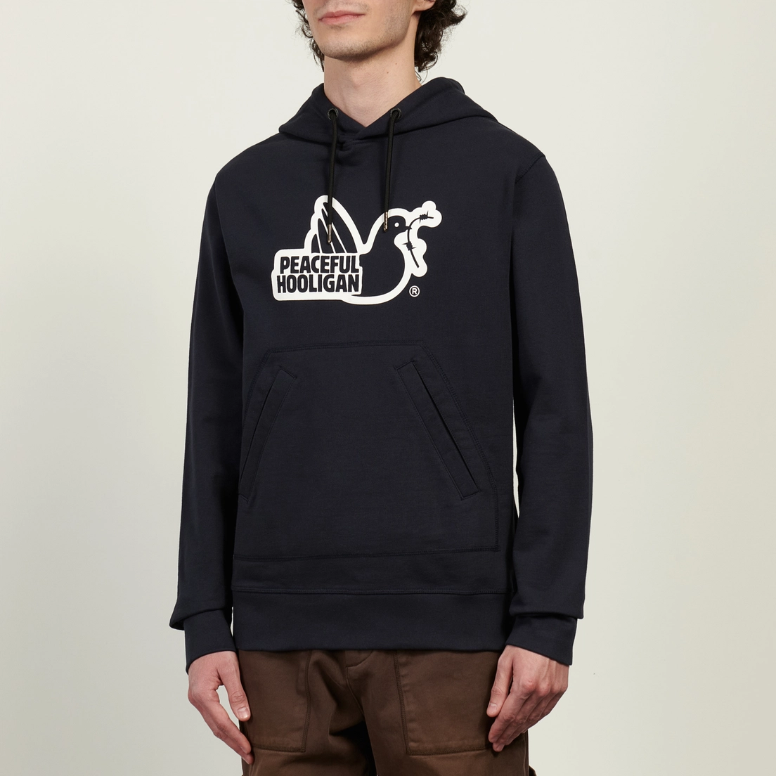 Peaceful Hooligan Мужская толстовка Outline Dove Hoodie