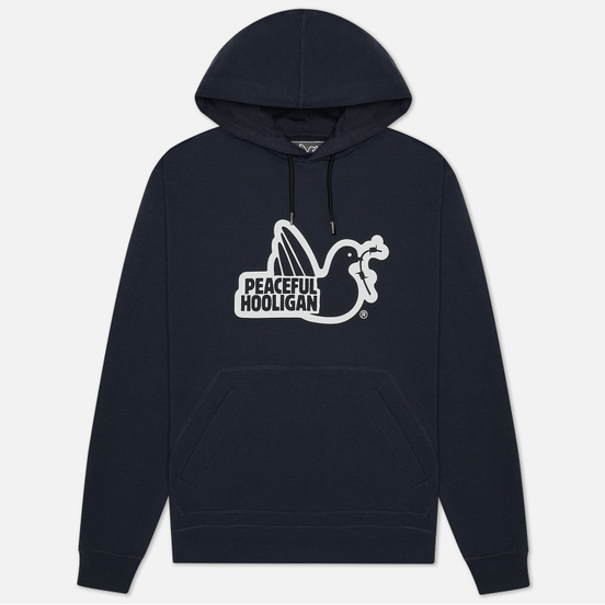 Мужская толстовка Peaceful Hooligan Outline Dove Hoodie Navy