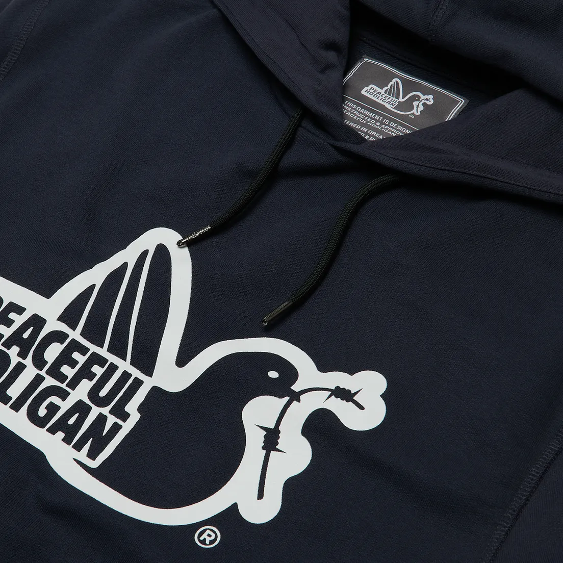 Peaceful Hooligan Мужская толстовка Outline Dove Hoodie