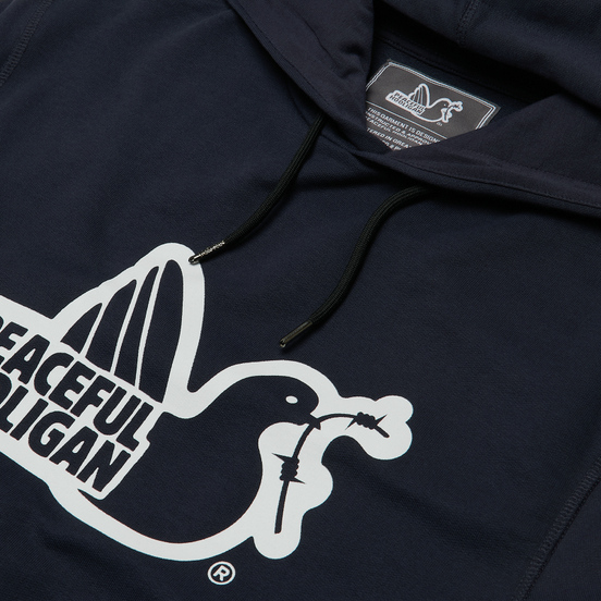 Мужская толстовка Peaceful Hooligan Outline Dove Hoodie Navy