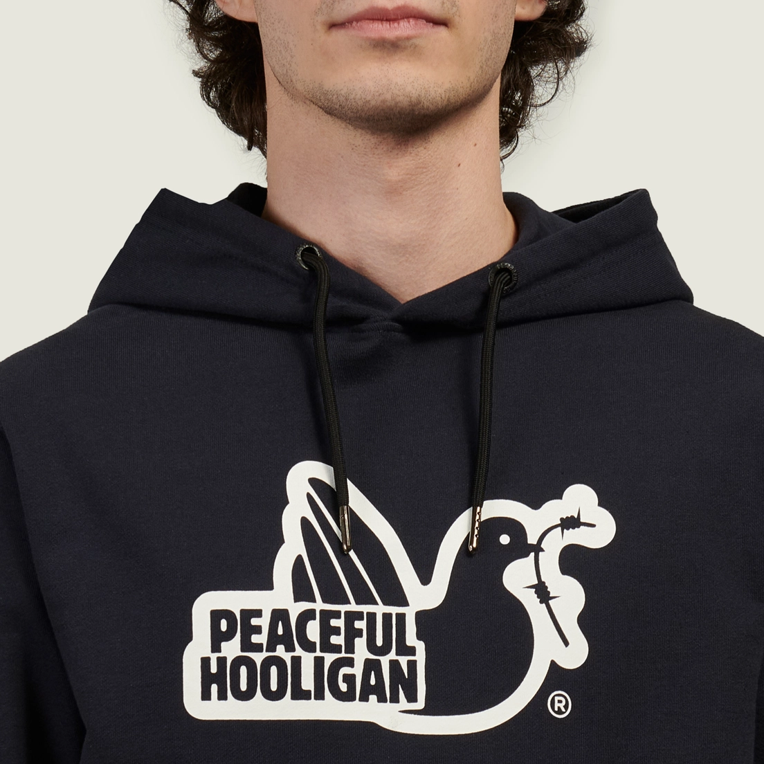 Peaceful Hooligan Мужская толстовка Outline Dove Hoodie