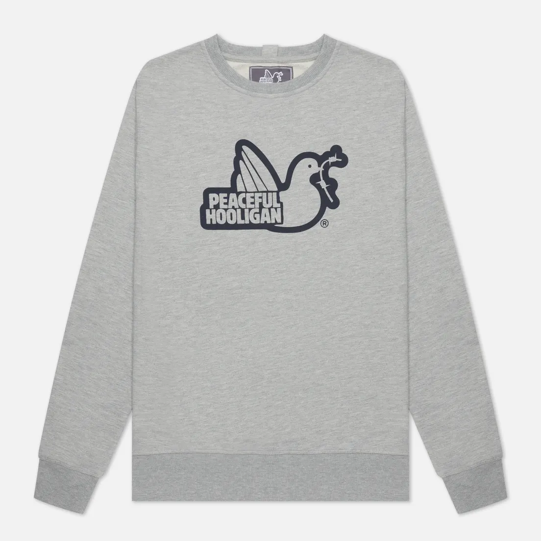 Peaceful Hooligan Мужская толстовка Outline Dove Crew Neck
