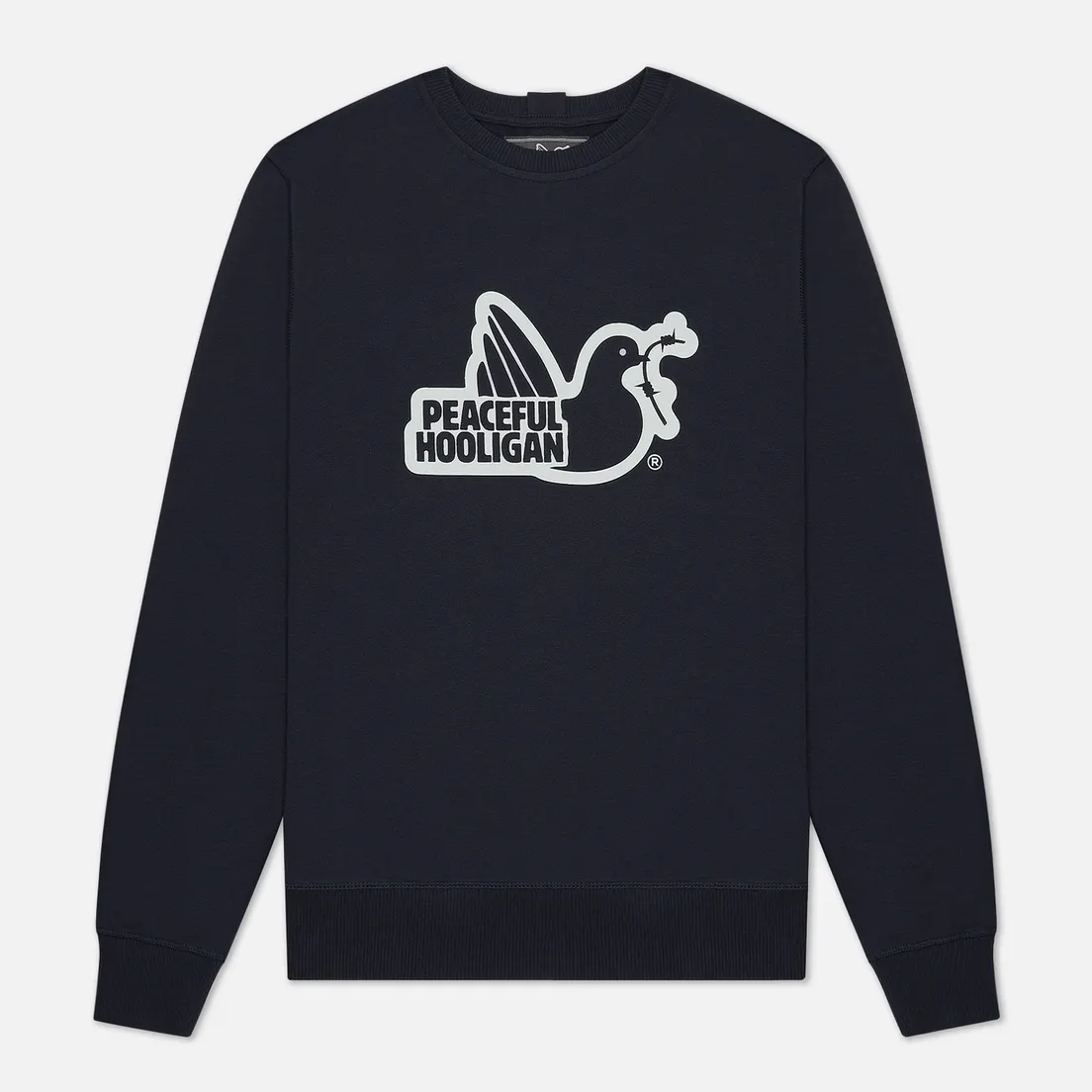 Peaceful Hooligan Мужская толстовка Outline Dove Crew Neck