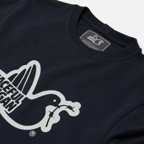 Мужская толстовка Peaceful Hooligan Outline Dove Navy/White Print