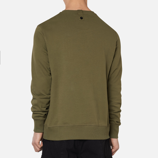 Мужская толстовка Peaceful Hooligan Outline Dove Olive