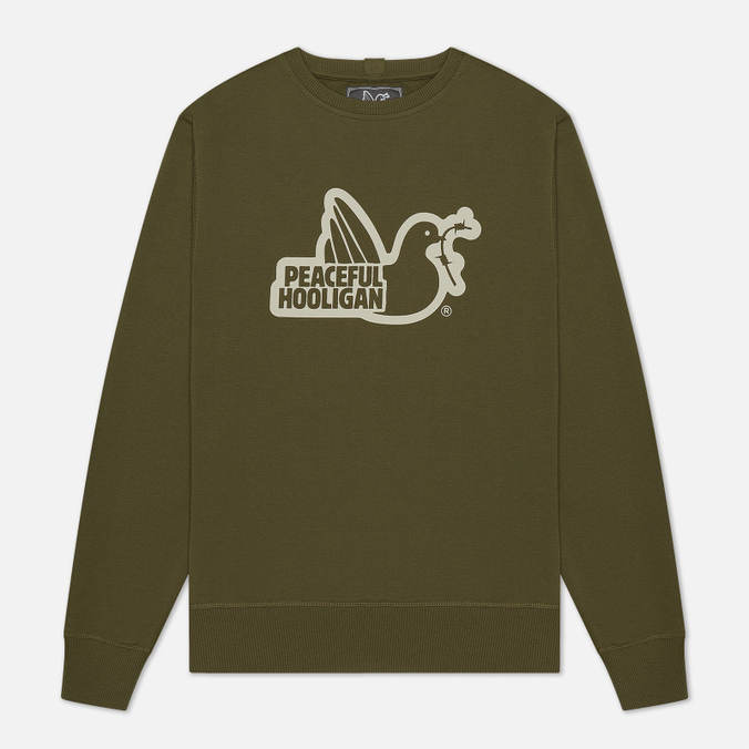 Мужская толстовка Peaceful Hooligan Outline Dove