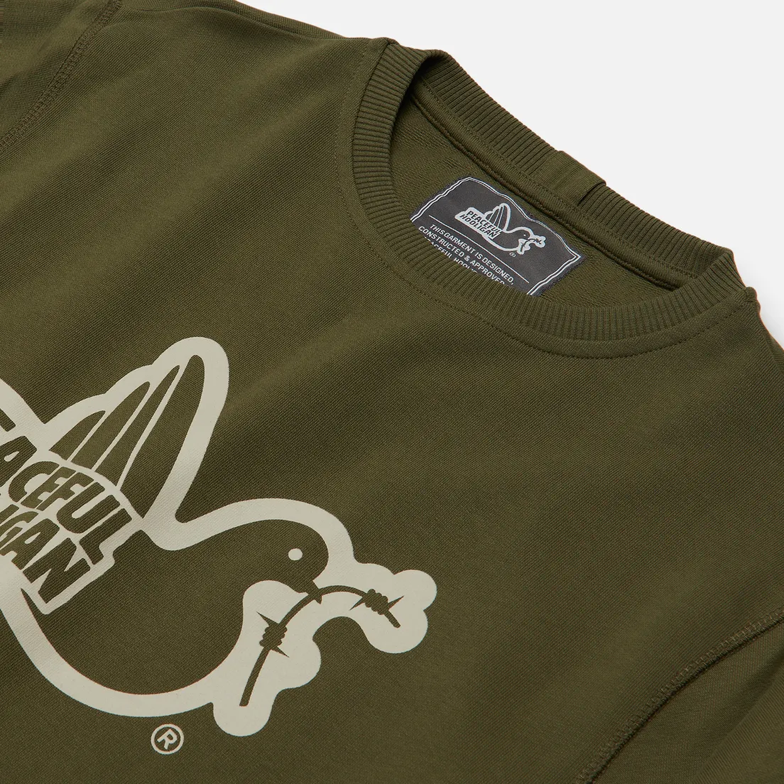 Peaceful Hooligan Мужская толстовка Outline Dove