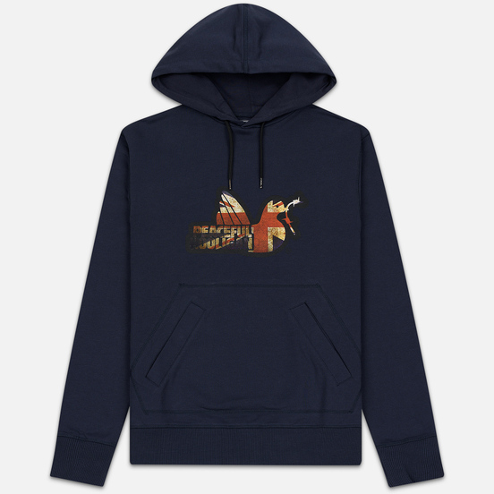 Мужская толстовка Peaceful Hooligan Union Dove Hoodie Navy