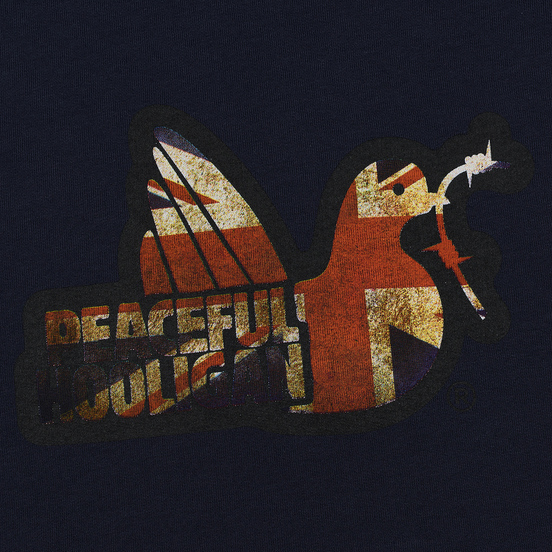 Мужская толстовка Peaceful Hooligan Union Dove Hoodie Navy