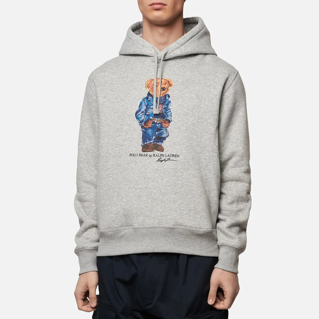 Polo Ralph Lauren Мужская толстовка American Bear Magic Fleece Hoodie