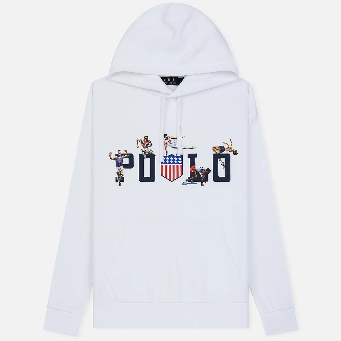 Polo Ralph Lauren Мужская толстовка Athletic Sport Graphic Print Hoodie