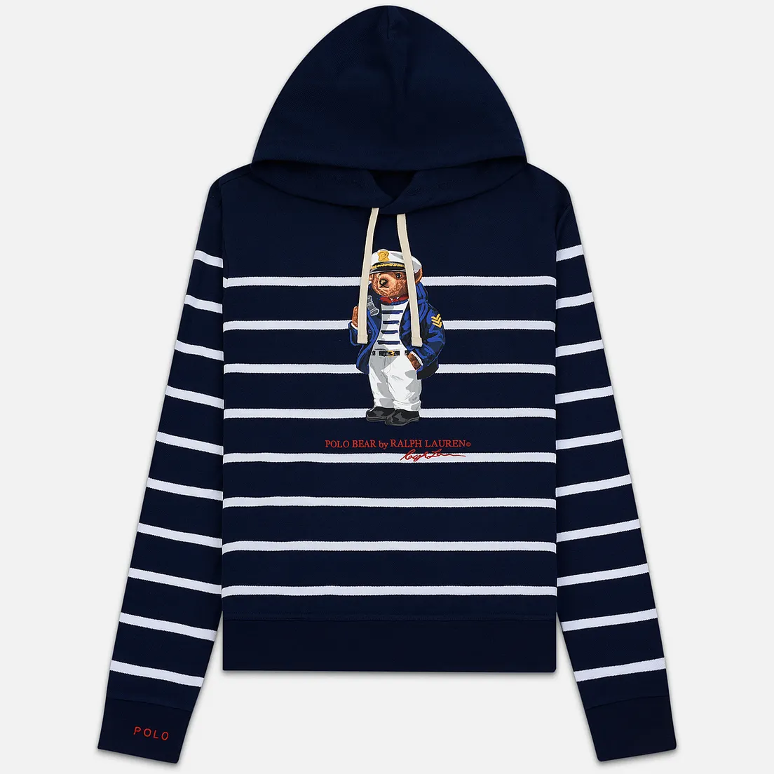 Polo Ralph Lauren Мужская толстовка Capitan Bear Hoody Stripe