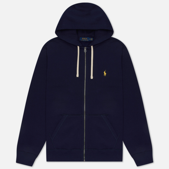 Мужская толстовка Polo Ralph Lauren Classic Full Zip Hoodie Fleece Cruise Navy