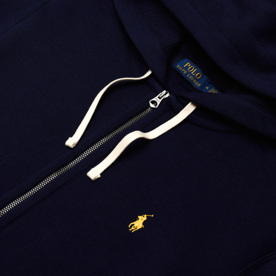 Мужская толстовка Polo Ralph Lauren Classic Full Zip Hoodie Fleece Cruise Navy