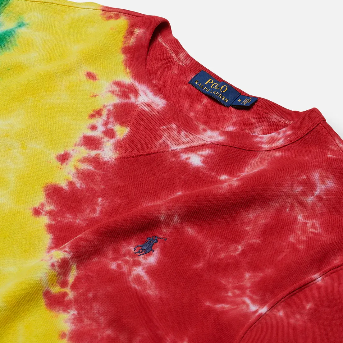 Polo Ralph Lauren Мужская толстовка Crew Neck Terry Tie Dye