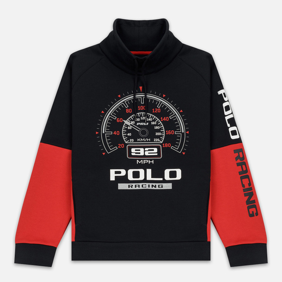 Мужская толстовка Polo Ralph Lauren Polo Racing Double Knit Tech Black