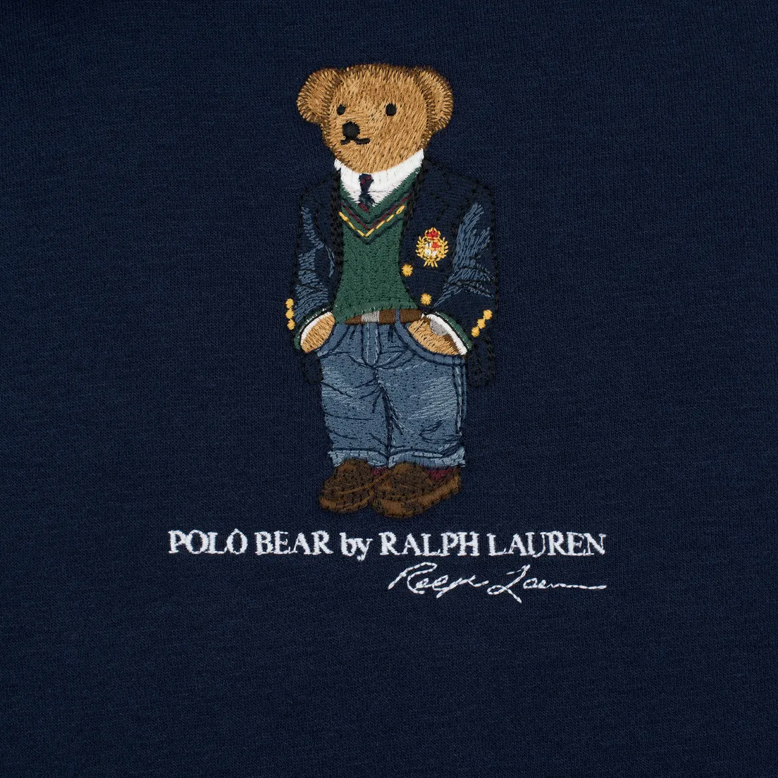 Polo Ralph Lauren Мужская толстовка Embroidered Bear Magic Fleece Hoodie