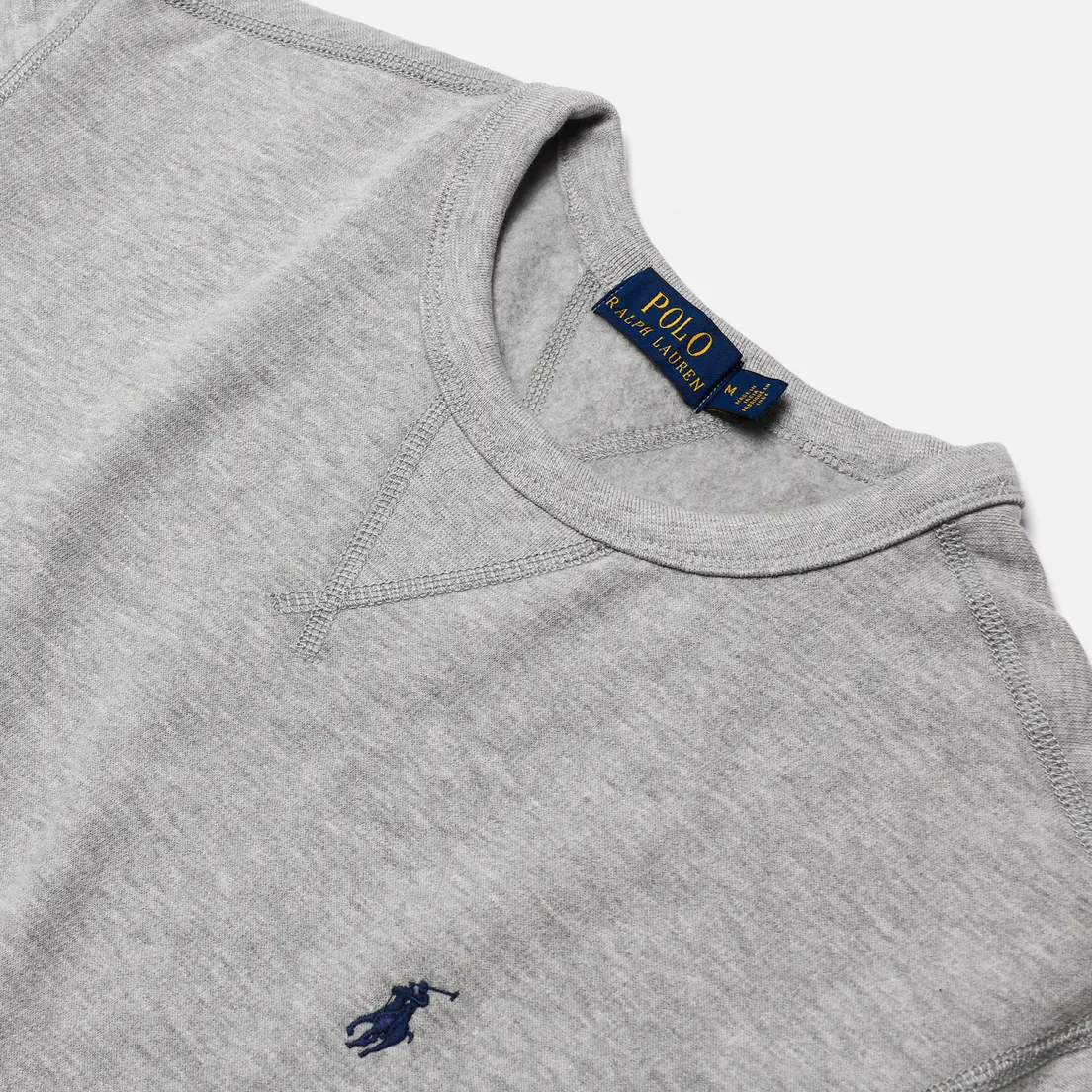 Polo Ralph Lauren Мужская толстовка Embroidered Pony Fleece Crew Neck