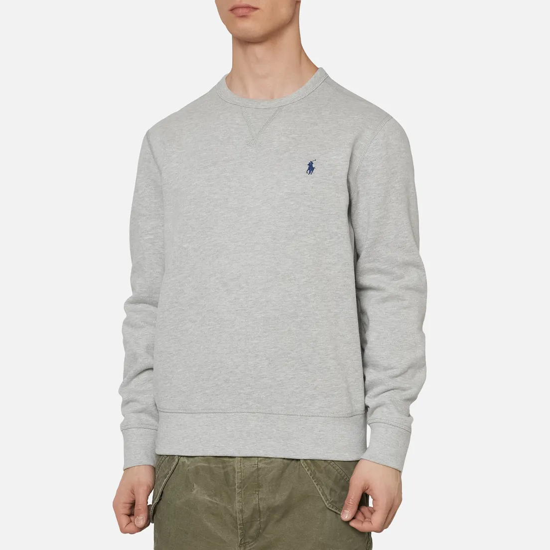 Polo Ralph Lauren Мужская толстовка Embroidered Pony Fleece Crew Neck