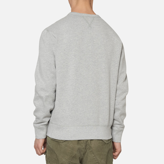 Мужская толстовка Polo Ralph Lauren Embroidered Pony Fleece Crew Neck Andover Heather
