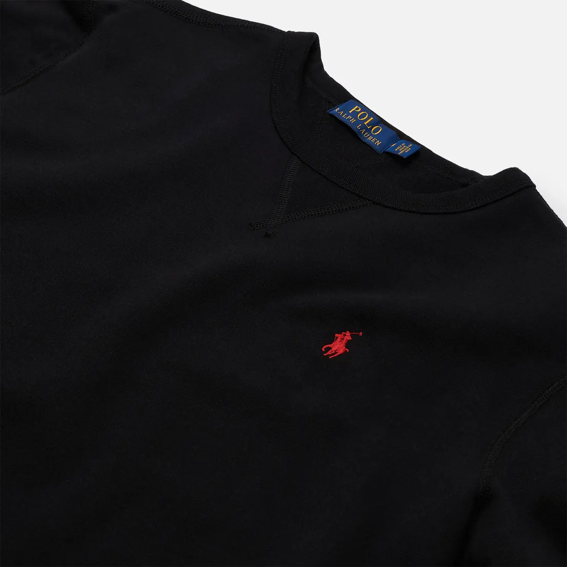 Polo Ralph Lauren Мужская толстовка Embroidered Pony Fleece Crew Neck