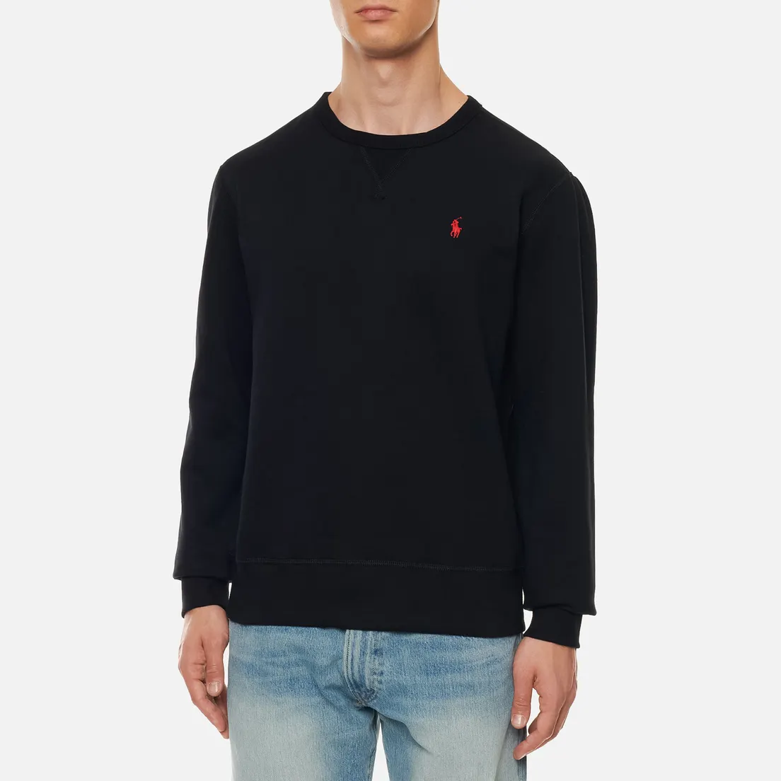 Polo Ralph Lauren Мужская толстовка Embroidered Pony Fleece Crew Neck