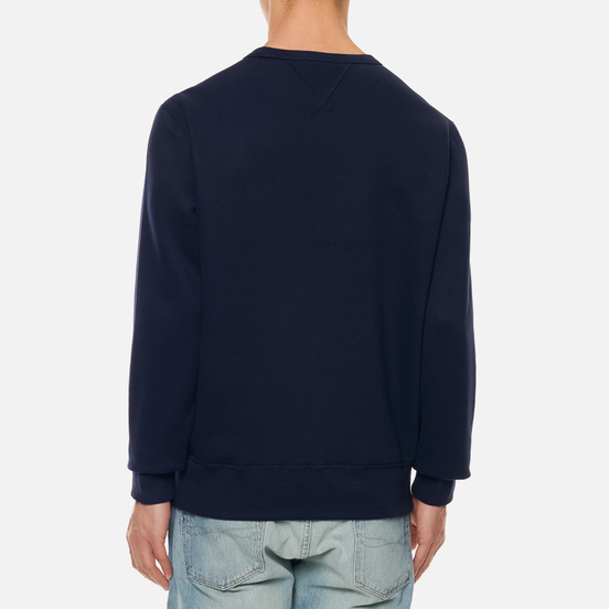 Мужская толстовка Polo Ralph Lauren Embroidered Pony Fleece Crew Neck Cruise Navy
