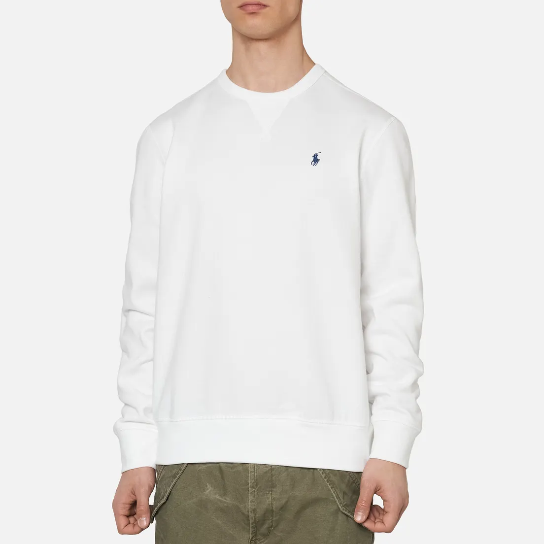 Polo Ralph Lauren Мужская толстовка Embroidered Pony Fleece Crew Neck