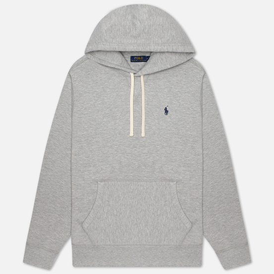 Мужская толстовка Polo Ralph Lauren Embroidered Pony Fleece Hoodie Andover Heather