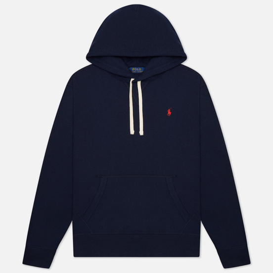Мужская толстовка Polo Ralph Lauren Embroidered Pony Fleece Hoodie Cruise Navy