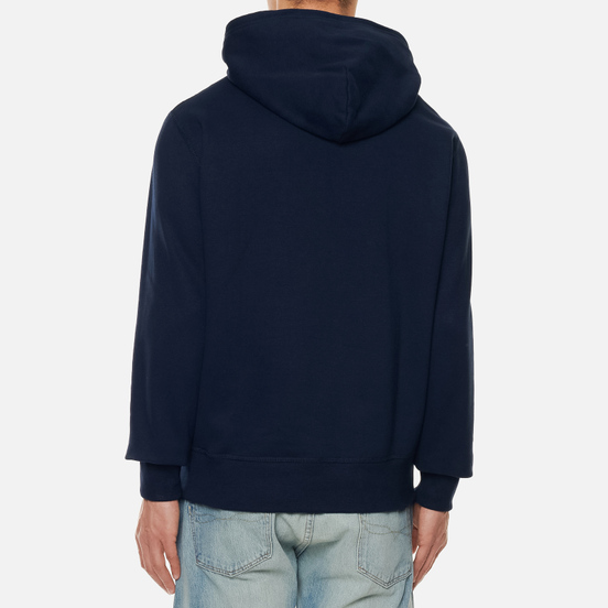 Мужская толстовка Polo Ralph Lauren Embroidered Pony Fleece Hoodie Cruise Navy
