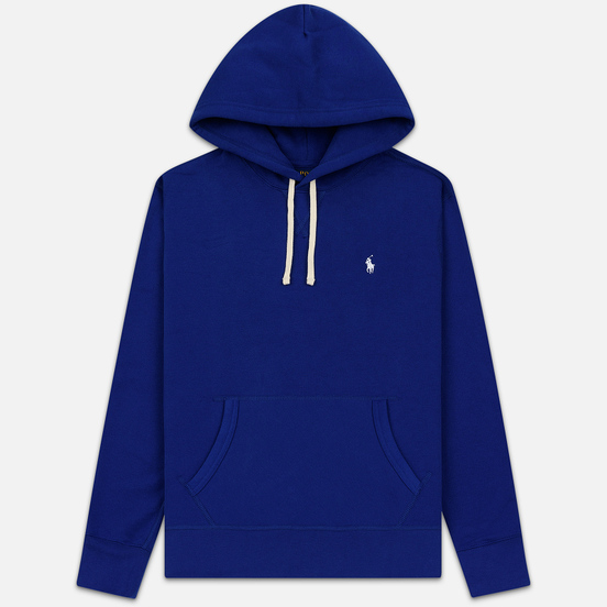 Мужская толстовка Polo Ralph Lauren Embroidered Pony Fleece Hoodie Heritage Royal