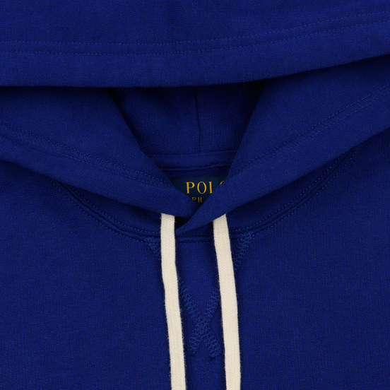 Мужская толстовка Polo Ralph Lauren Embroidered Pony Fleece Hoodie Heritage Royal