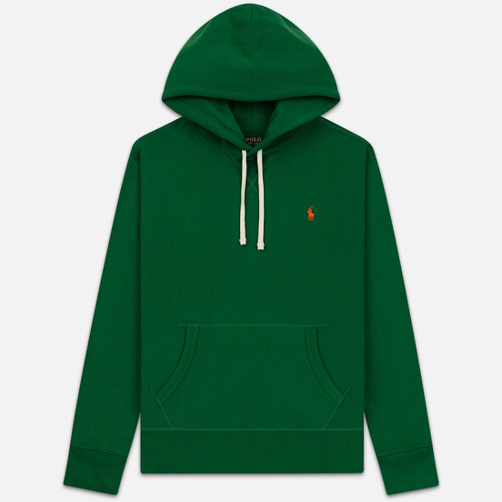 Мужская толстовка Polo Ralph Lauren Embroidered Pony Fleece Hoodie Jerry Green