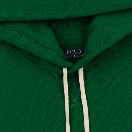 Мужская толстовка Polo Ralph Lauren Embroidered Pony Fleece Hoodie Jerry Green