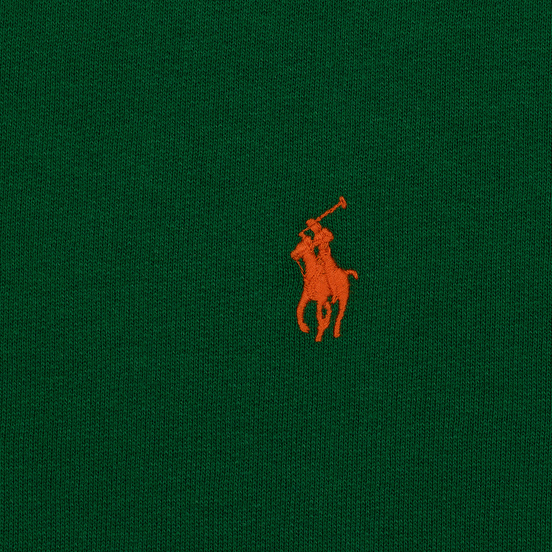 Мужская толстовка Polo Ralph Lauren Embroidered Pony Fleece Hoodie Jerry Green