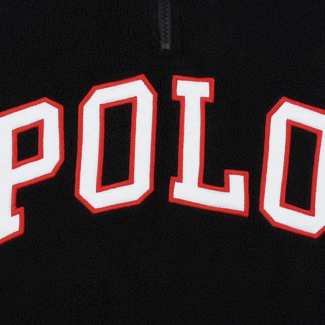 Polo Ralph Lauren Мужская толстовка Embroidery Flag Patch U.S.A. Half-Zip