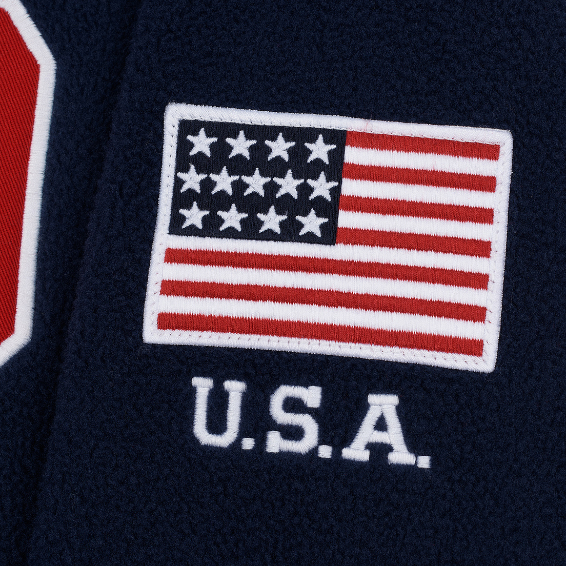 Polo Ralph Lauren Мужская толстовка Embroidery Flag Patch U.S.A. Hoodie