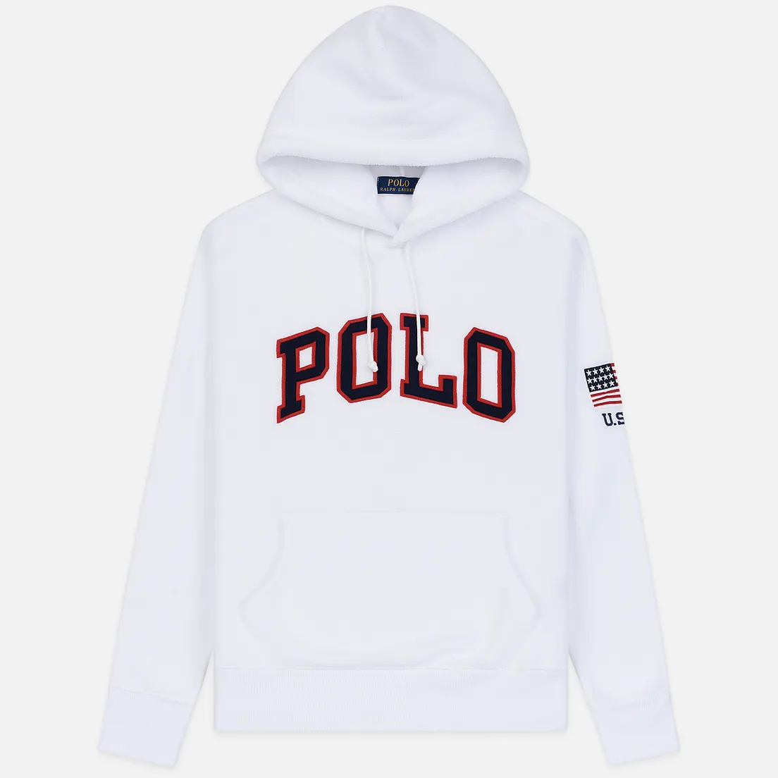 Polo Ralph Lauren Мужская толстовка Embroidery Flag Patch U.S.A. Hoodie