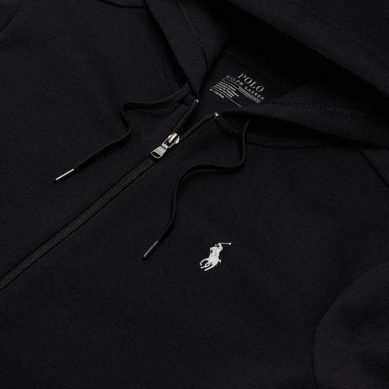 Мужская толстовка Polo Ralph Lauren Full Zip Hoodie Black