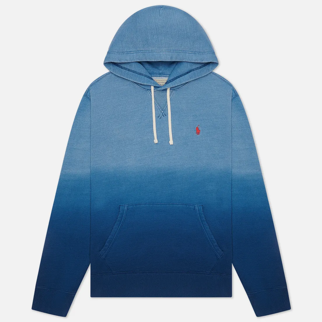 Polo Ralph Lauren Мужская толстовка Garment Dyed Fleece Hoodie Dip Dye