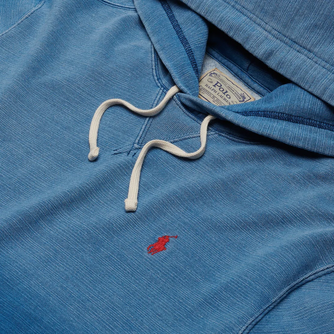 Polo Ralph Lauren Мужская толстовка Garment Dyed Fleece Hoodie Dip Dye