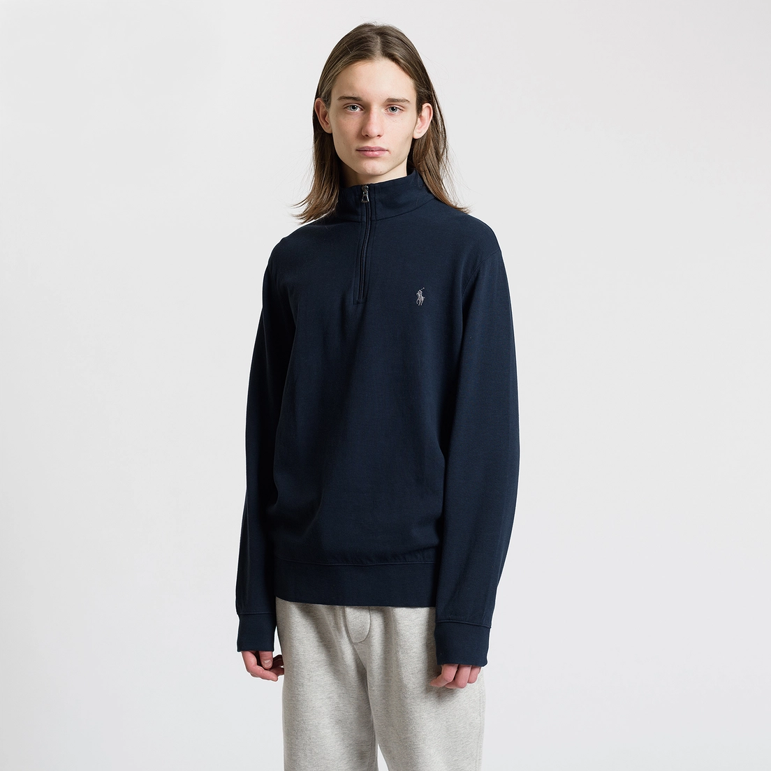Мужская толстовка Polo Ralph Lauren Half Zip Double Knit Jersey