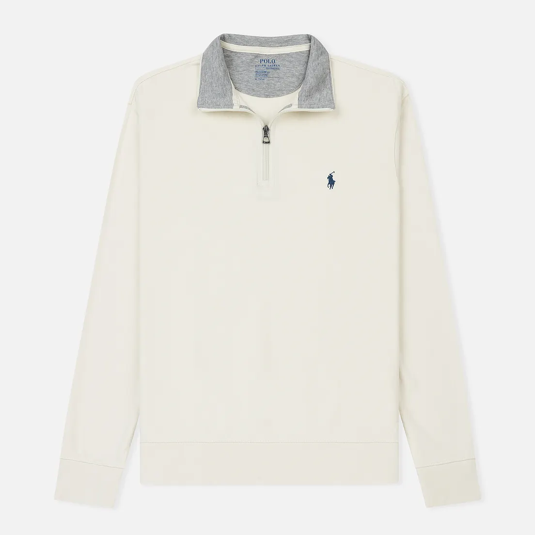 Polo Ralph Lauren Мужская толстовка Half Zip Double Knit Jersey