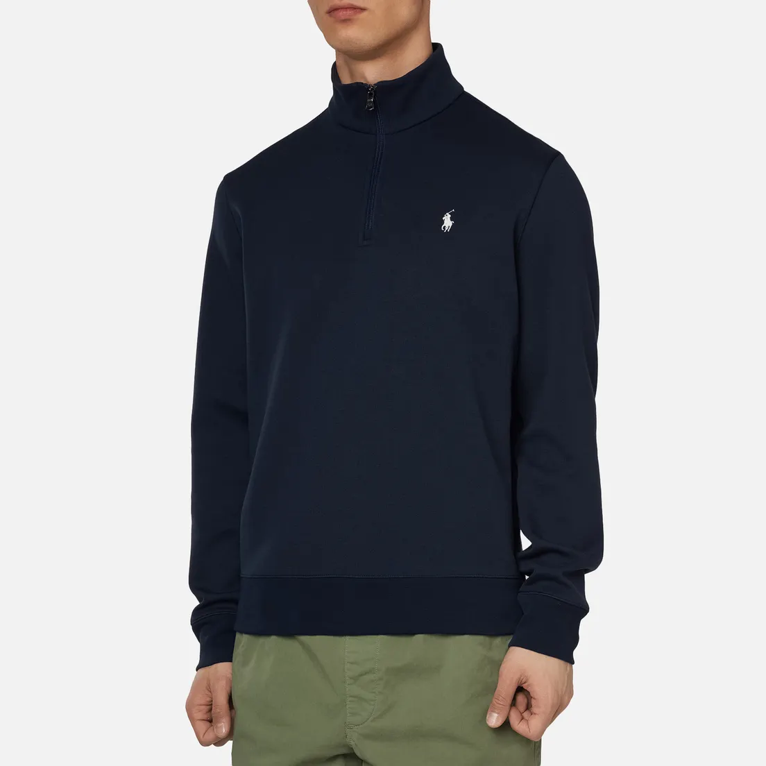 Polo Ralph Lauren Мужская толстовка Half Zip Double Knit Tech