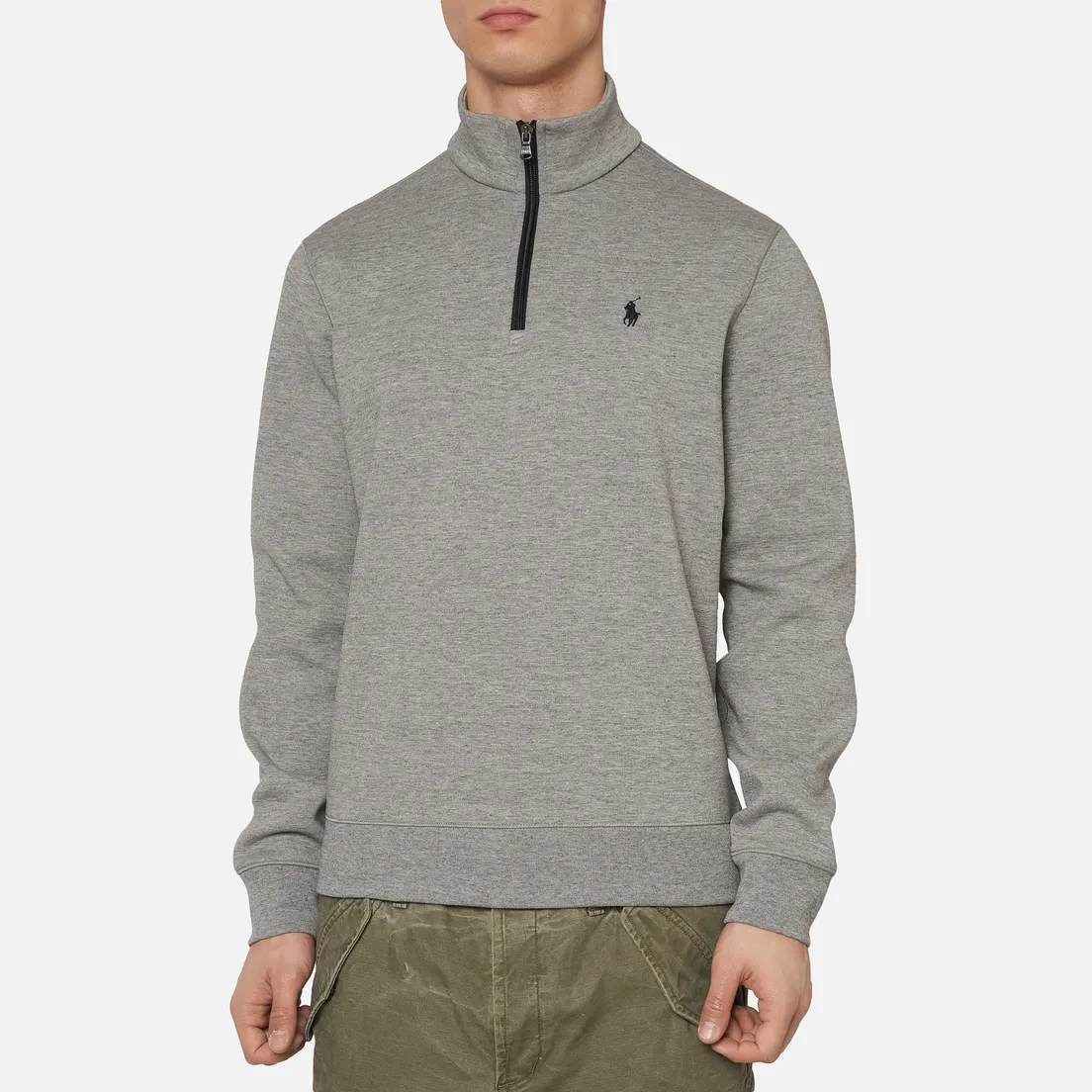Polo Ralph Lauren Мужская толстовка Half Zip Double Knit Tech