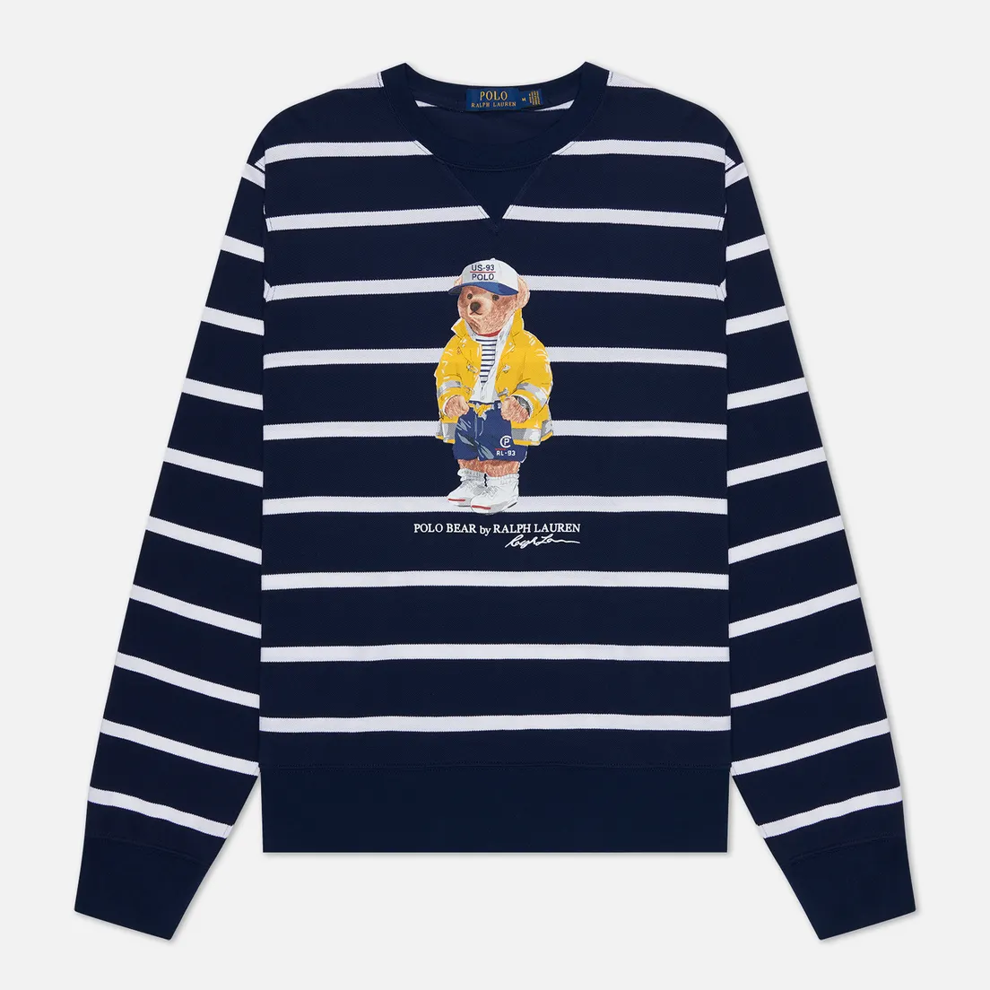 Polo Ralph Lauren Мужская толстовка Iconic Polo Bear Sporting CP-93 Stripe